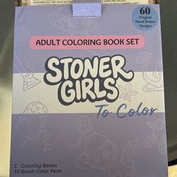 Adult Coloring Book Set