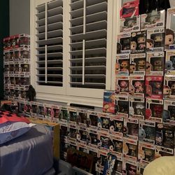 Large Collection Of Funko Pops