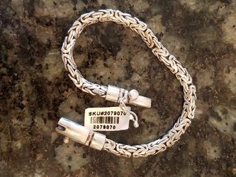 Sterling silver bracelet