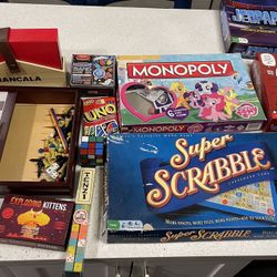 Box Of Classic Board Games (Complete)