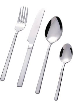 16-Piece Stainless Steel Flatware Silverware