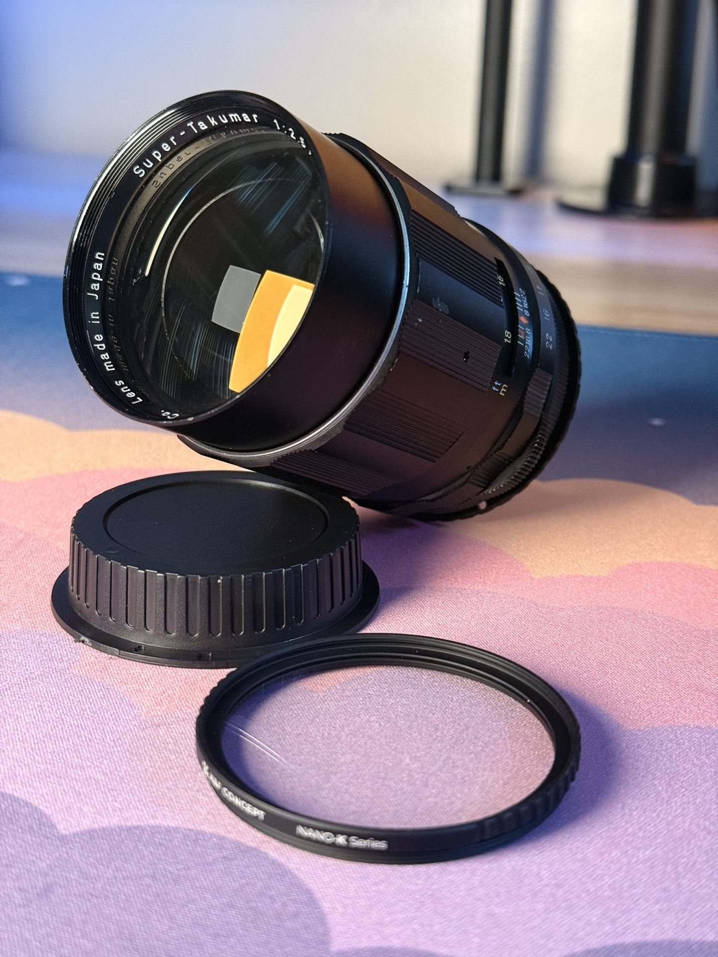 Pentax Super Takumar 135mm f/2.5 With Canon Ef Adapter And Diffusion Filter