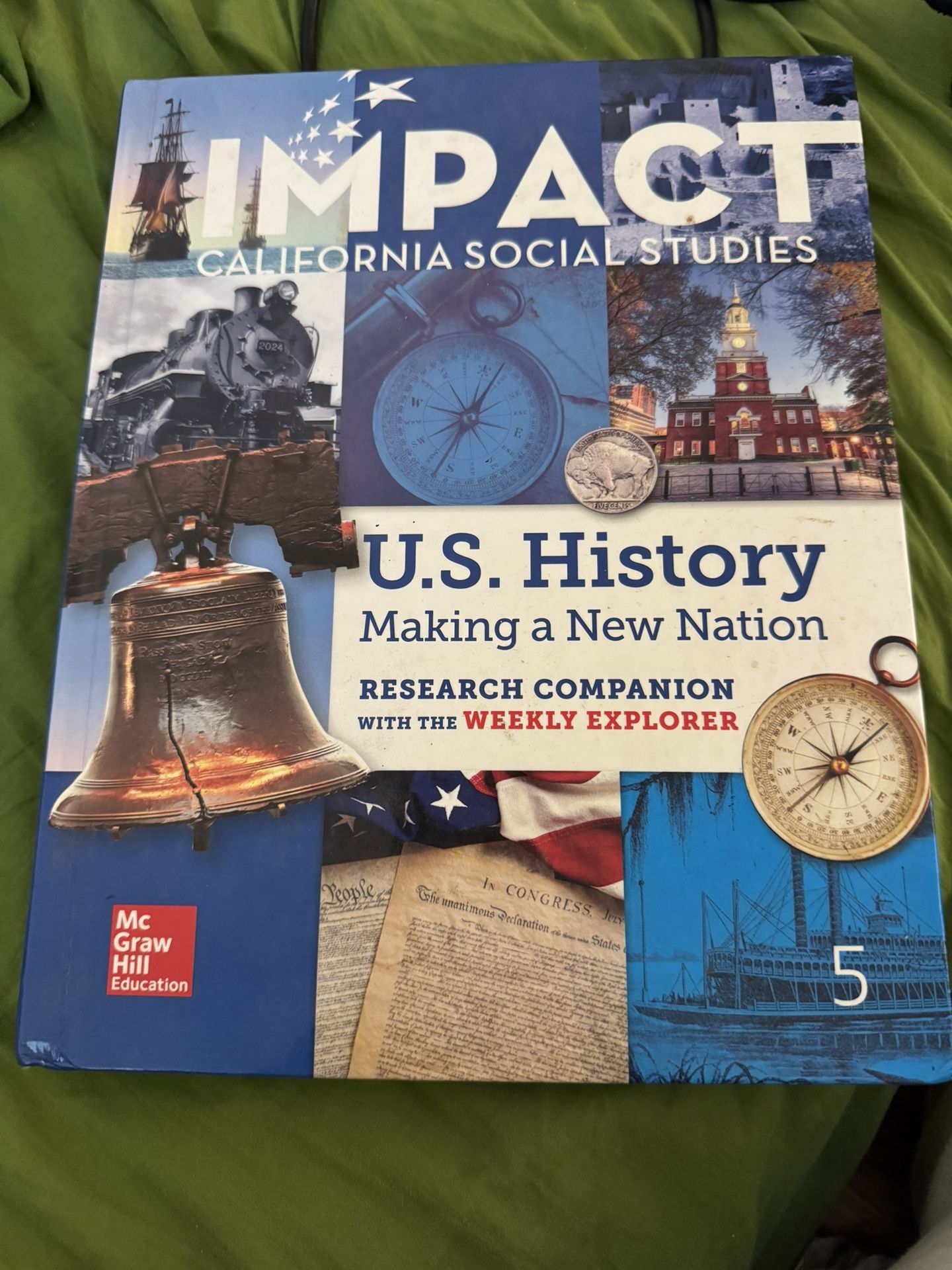 5th Grade Us History Book