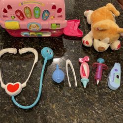 VTech Care For Me Learning Pet Carrier with Dog and Accessories 