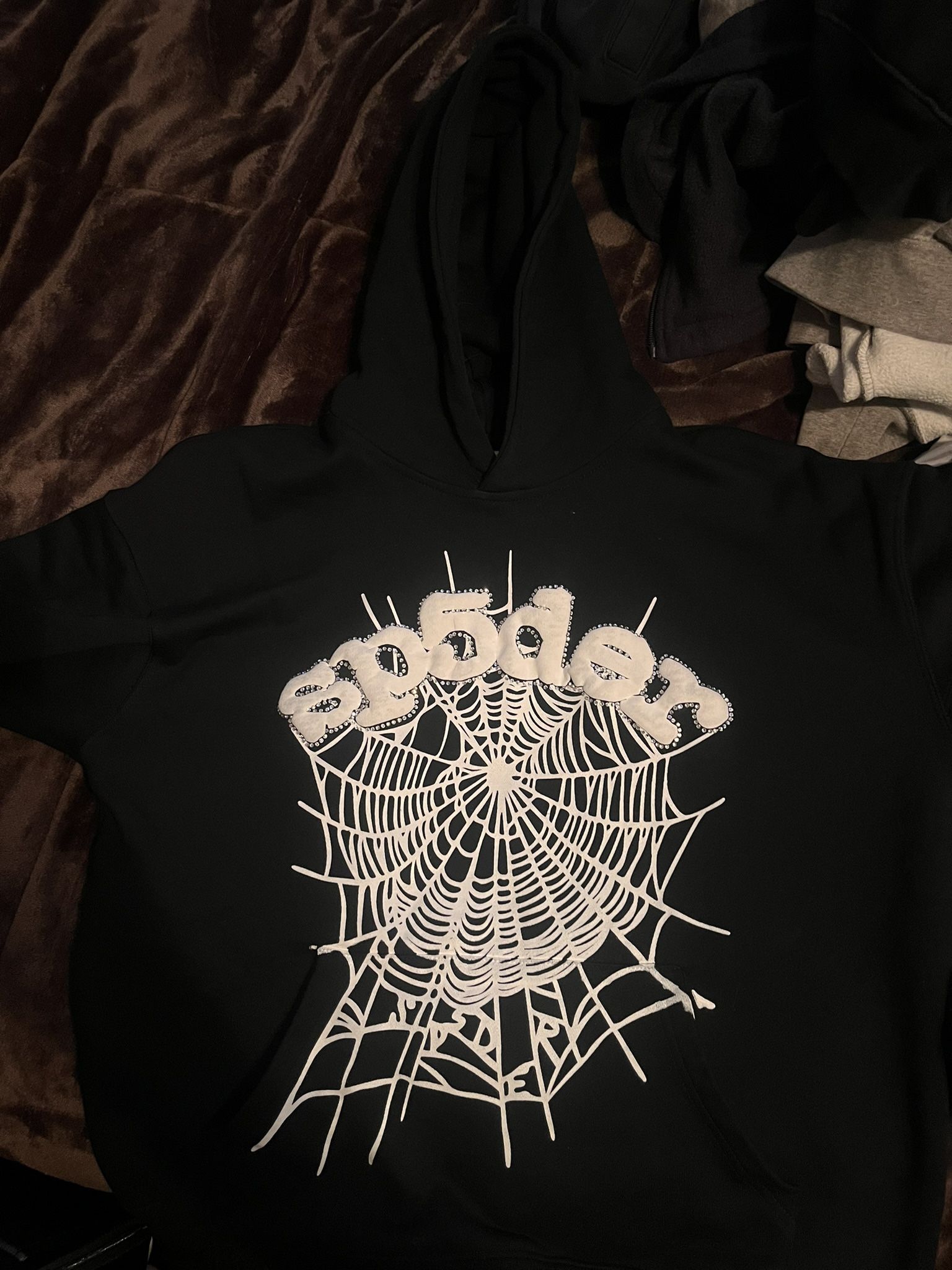 Black Sp5der Hoodie
