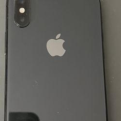 iPhone X 256GB AT&T/CRICKET    W/Case