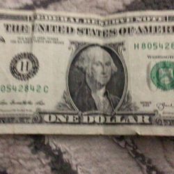 1 Dollar Bill