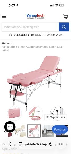 New Salon Spa Table