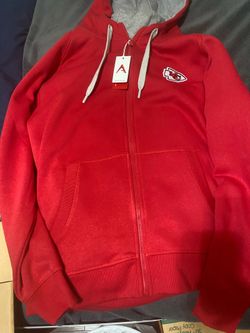 Kansas City chiefs zipper sweater