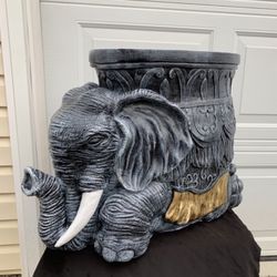 Large Elephant Floor Table