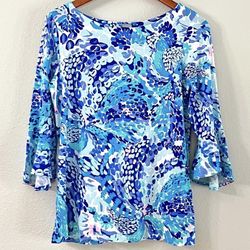 NWOT Lilly Pulitzer Bell sleeve Top S 