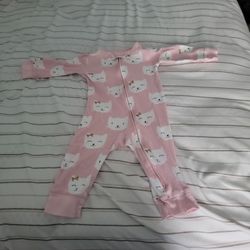 Baby Girls Size 9 Months Pajamas 