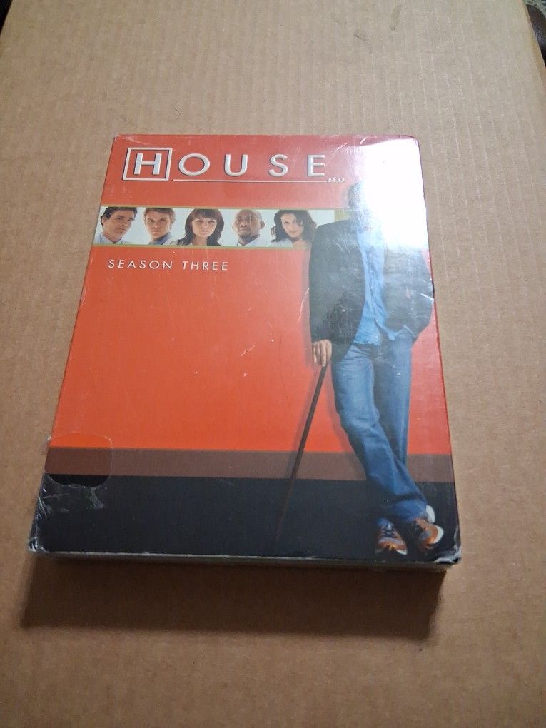 House Season Three DVD BRAND NEW