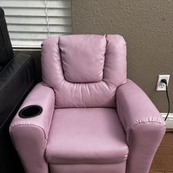 Pink Recliner 