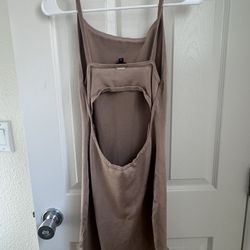 Tan Dress From GUESS