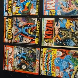 Classic Marvel Comic Books