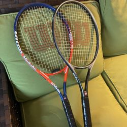 2 Wilson Tennis Racket 