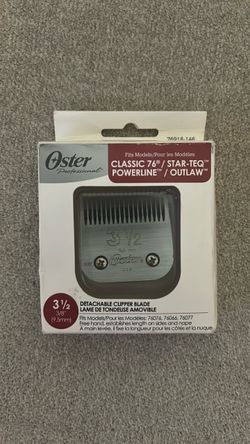 Oster detachable blades 76
