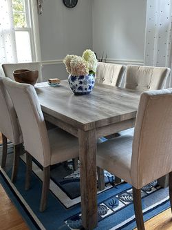 Beautiful Dining Table Set For Sale