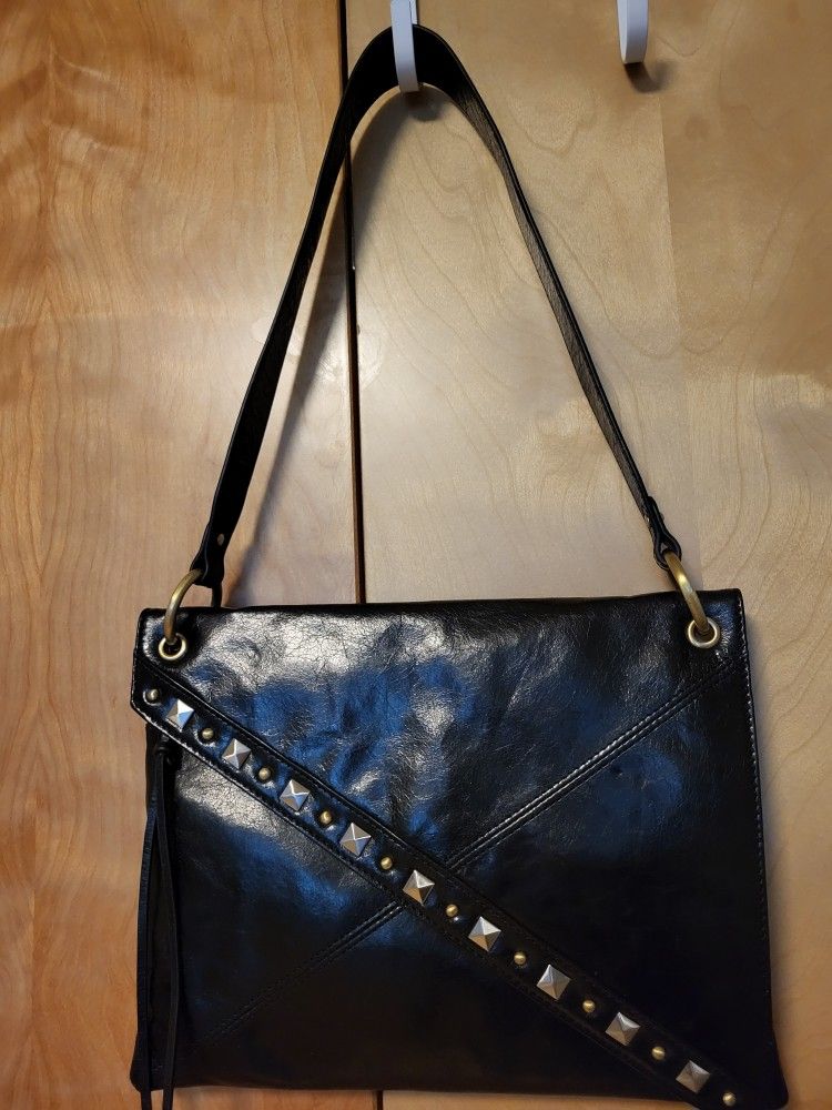 Hobo Shoulder Bag - Black - NEW without tags - Genuine Leather