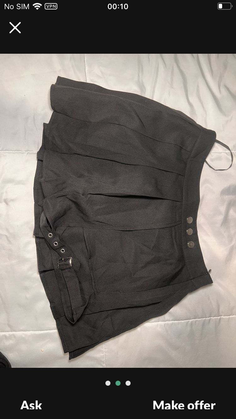 Black Mini Skirt