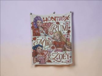 Kpop 50x60 Throw