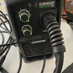 Titanium Easy-Flux 125 Welder – 120V Flux Core MIG – Works Great