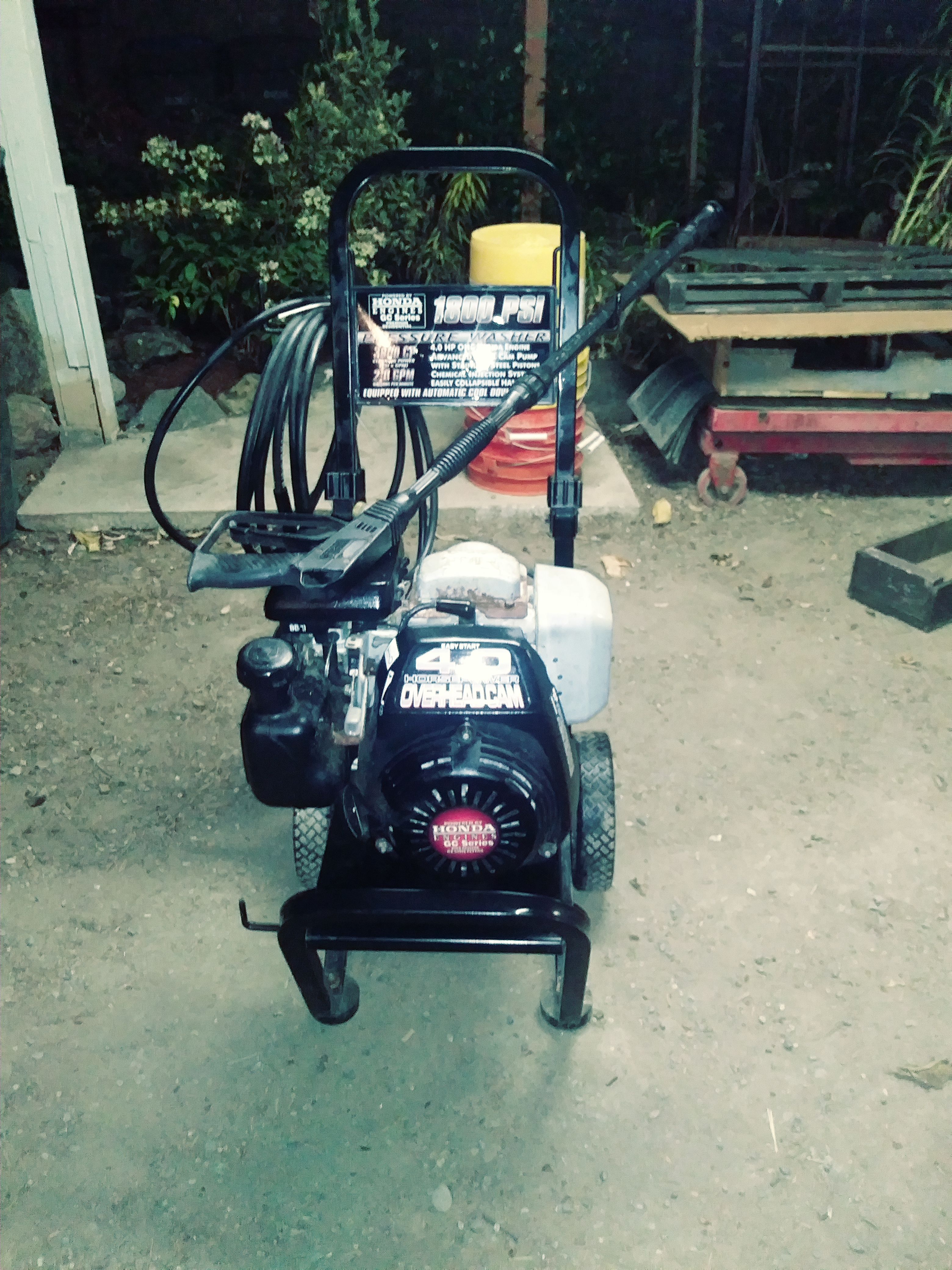 Honda pressure washer