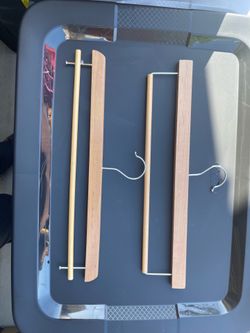 Wooden hangers