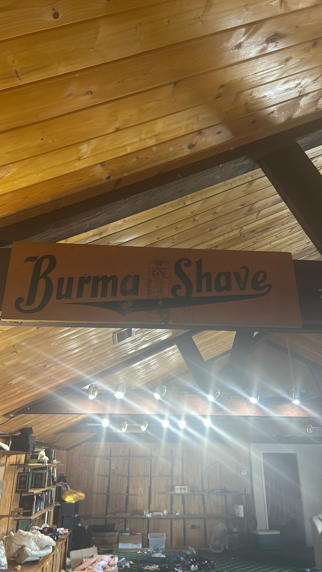 Burma shave Antique Plaque
