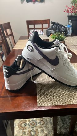 Size 8.5 Nike Air Force 1 '07 LV8 'Hoops - White Canyon Purple