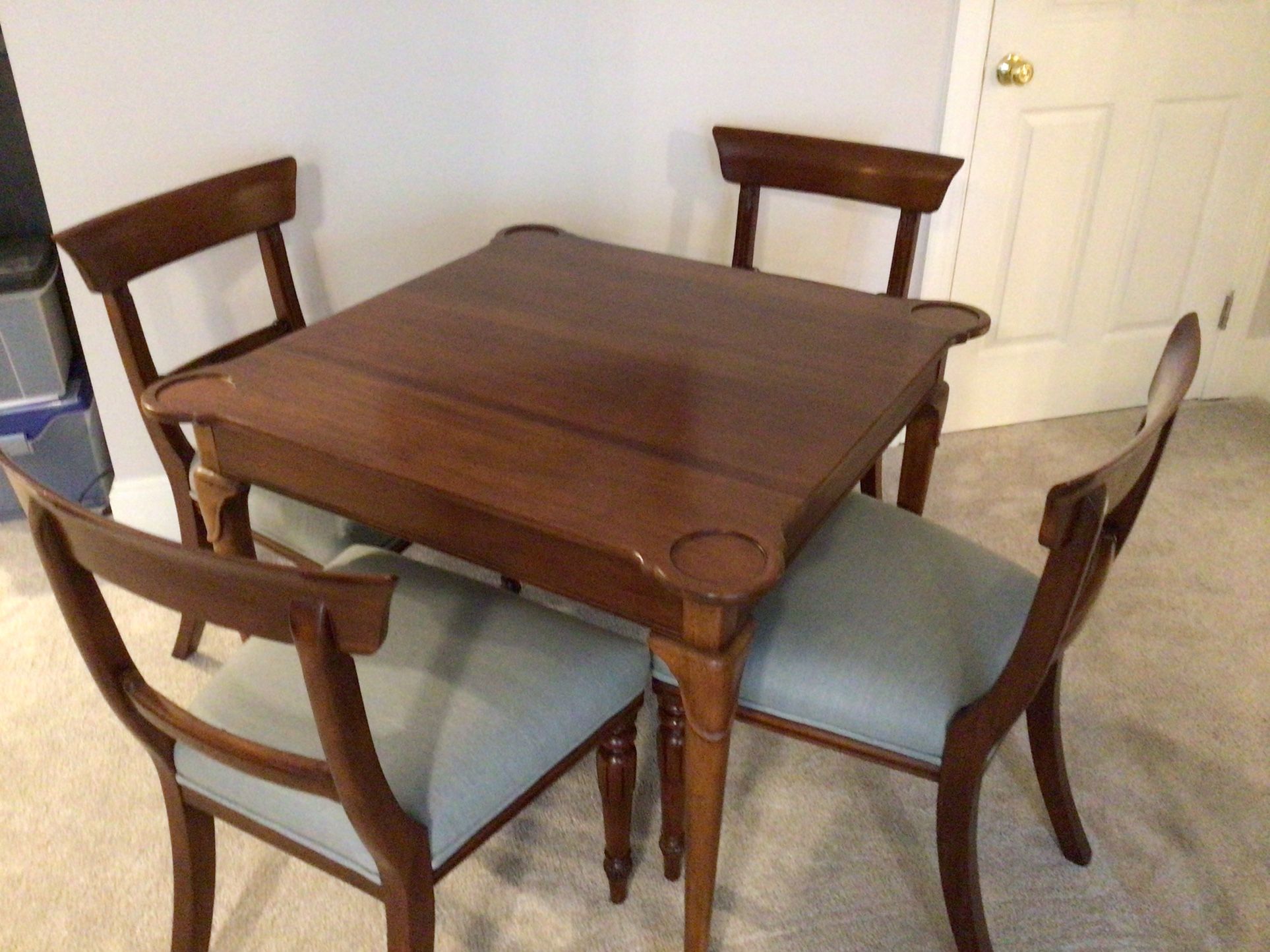 Arnold Palmer by Lexington Wooden Decorative Game Table w/ 4 Chairs