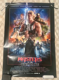 AMC Masters of the Universe He-Man Official Movie Poster (Read Description)
