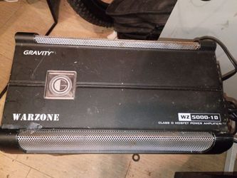 WARZONE 5000W AMP