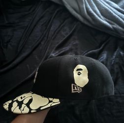 Custom LA Dodgers Bape Hat