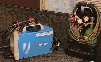 Mig welder & Acetylene torch kit