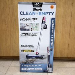 SHARK CLEAN & EMPTY CORDLESS STICK VACUUM & AUTO EMPTY SYSTEM BU3521