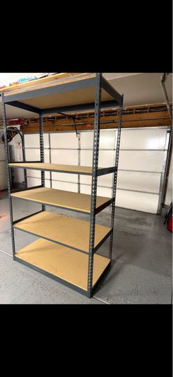 Boltless shelving 7 shelves