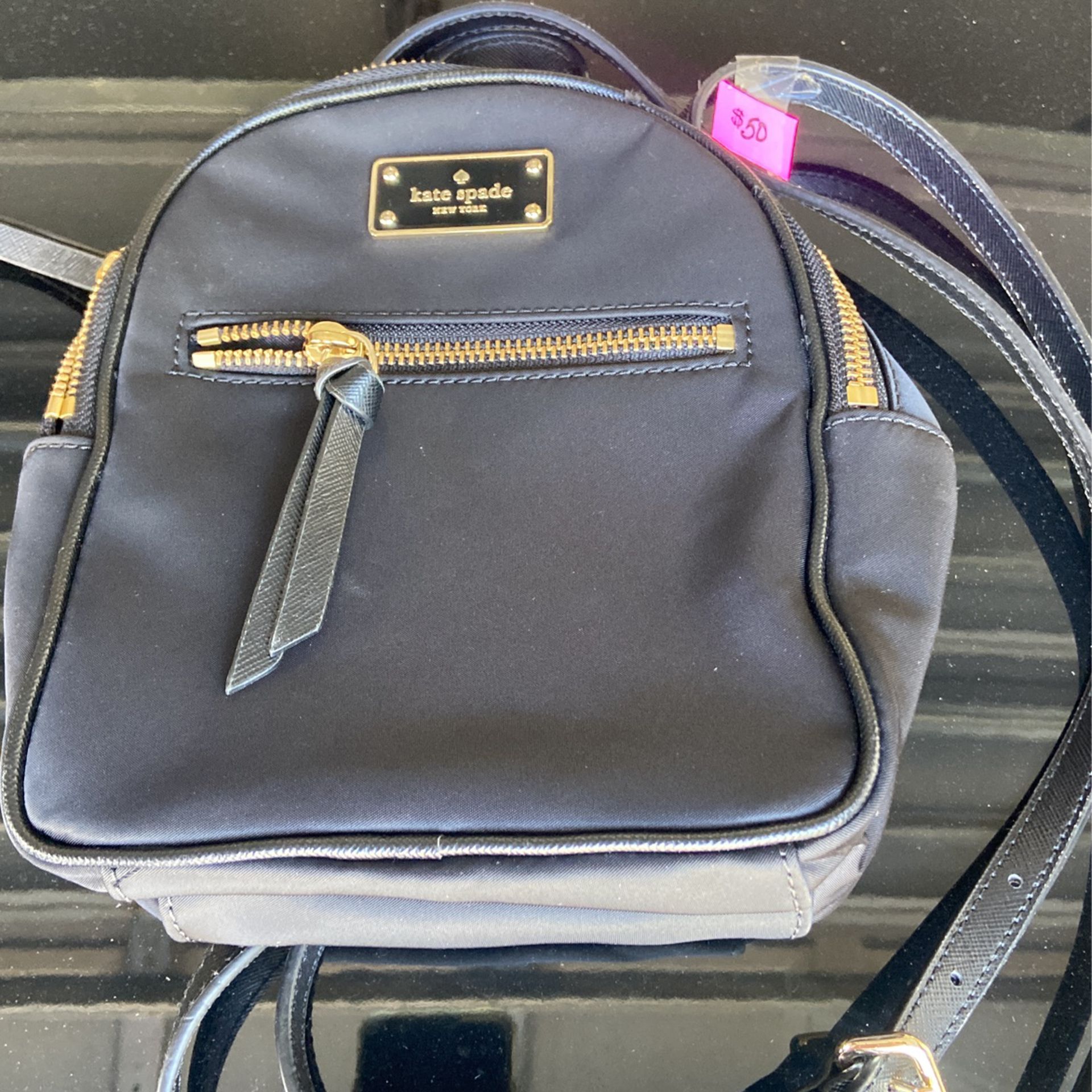 Kate Spade Mini Backpack Purse “Like New”