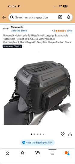 Motorcycle Bag (23L-35L)