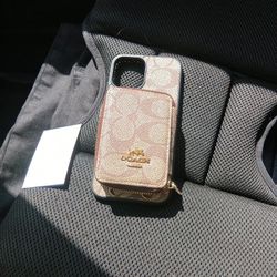 iPhone 12 Pro Max Coach Wallet Case 