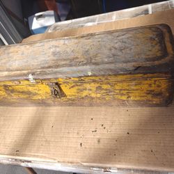 Vintage Thick Metal Tool Box