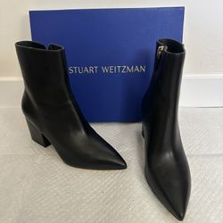 Stuart Weitzman Black Mid-Bootie Woman’s 6B