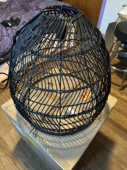 Rattan Woven Pendant Light 