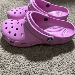 Pink Crocs Woman 