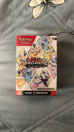 Scarlet&violet Prismatic Evolutions booster bundle 6 pack