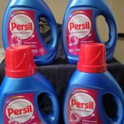 4 PERSIL EVERY DAY CLEAN INTENSE FRESH 25 LOADS/40oz Bottles For $22/$22 POR LOS 4 