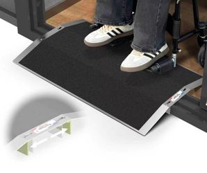 Nuvium Bridge Threshold Ramp - Black, 27.6" L