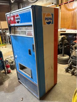Vintage Pepsi machine