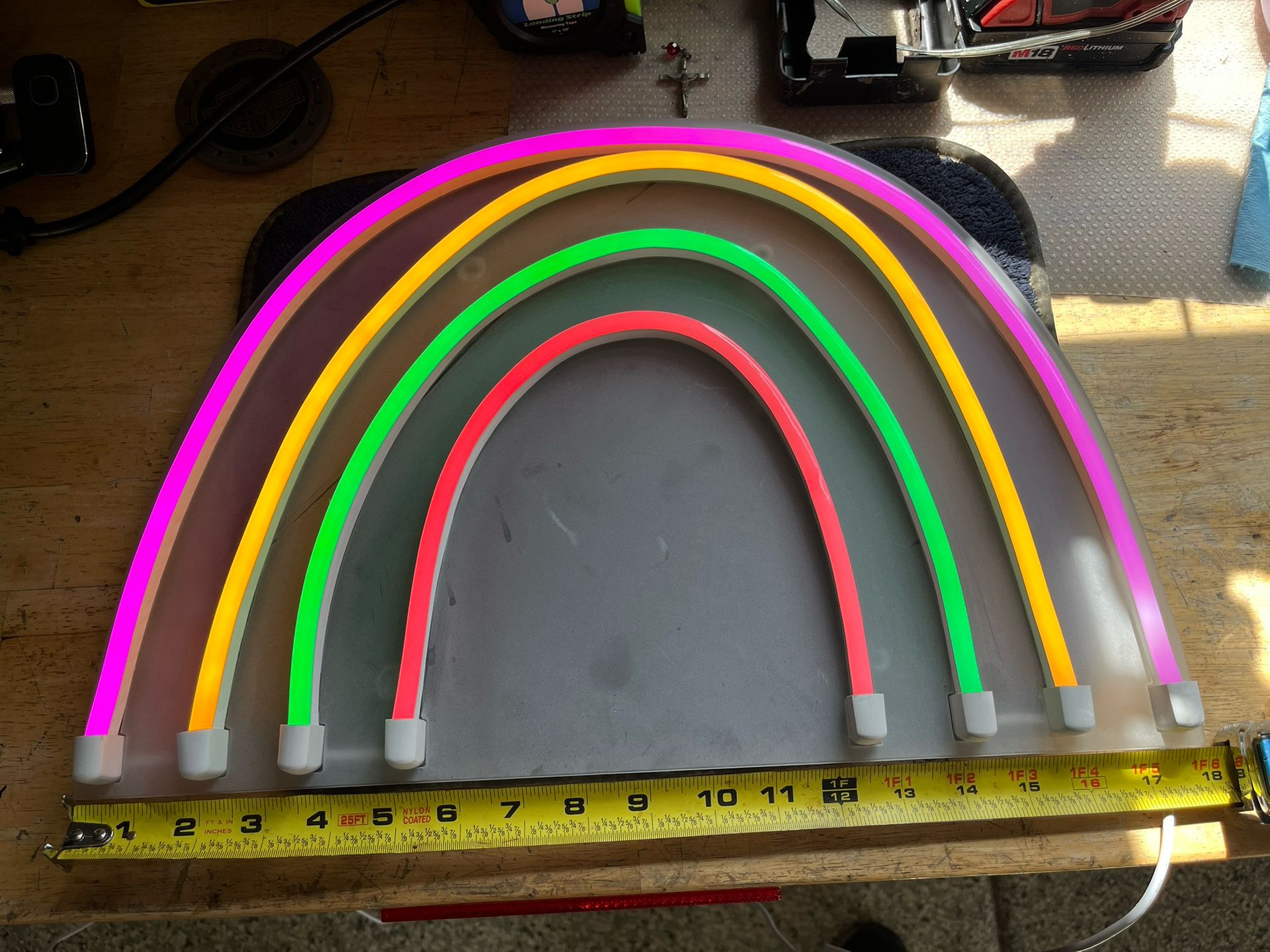 Rainbow LED Sign